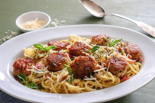 Crab Cake Carbonara