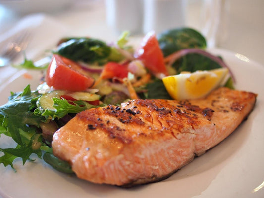 Baked Salmon Fillets with Mustard Crust