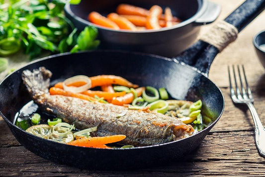 Colorful Veggies to Pair with Rainbow Trout - Cameron's Seafood