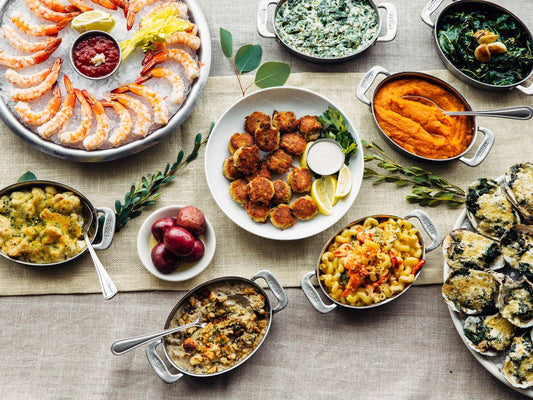 Thanksgiving Leftovers Remixed with Seafood