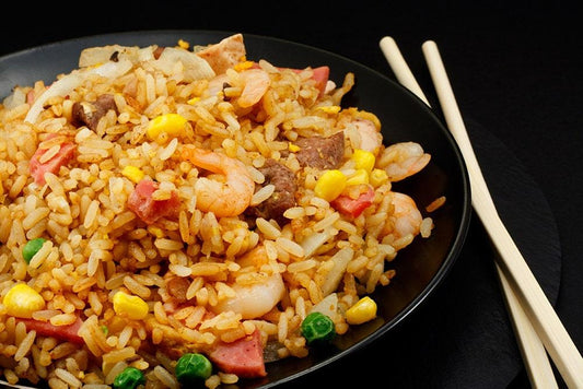 Spicy Seafood Fried Rice - Cameron's Seafood