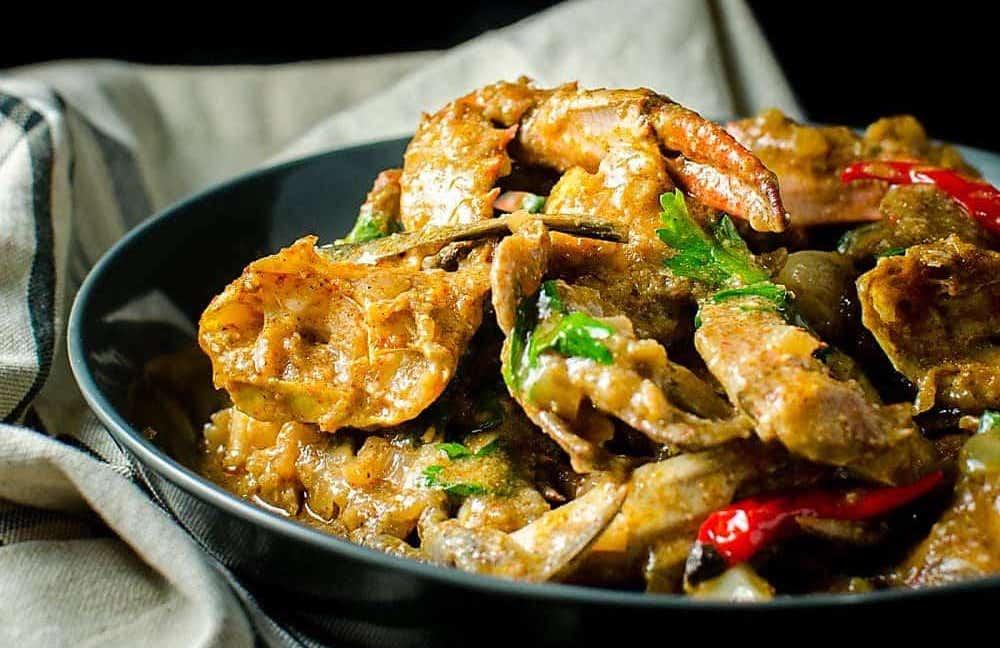 Blue Crab Curry, Goan-Style