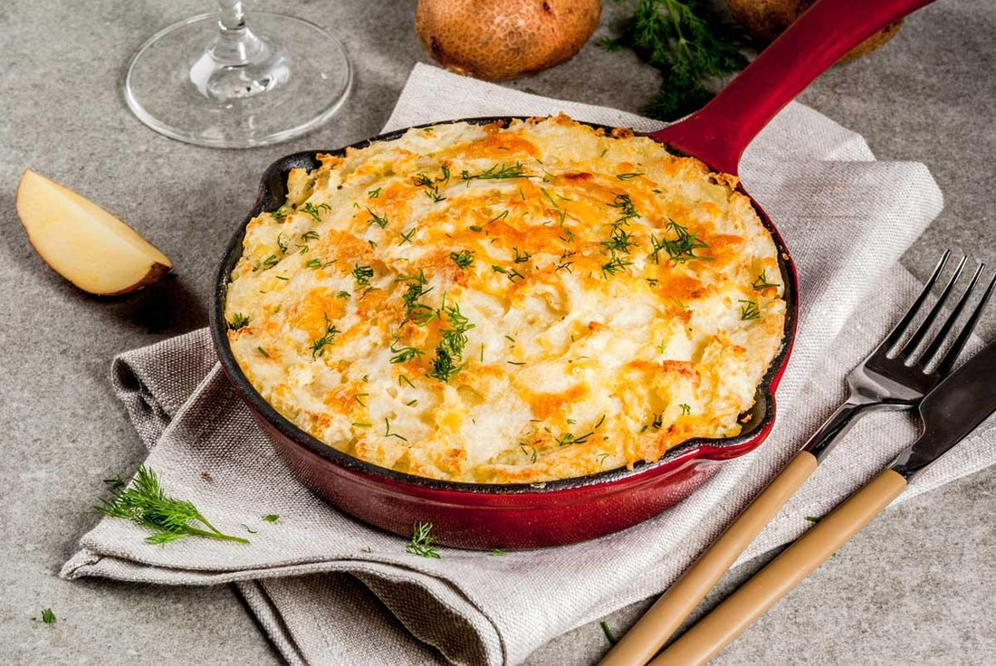 Crab Dip Mashed Potatoes