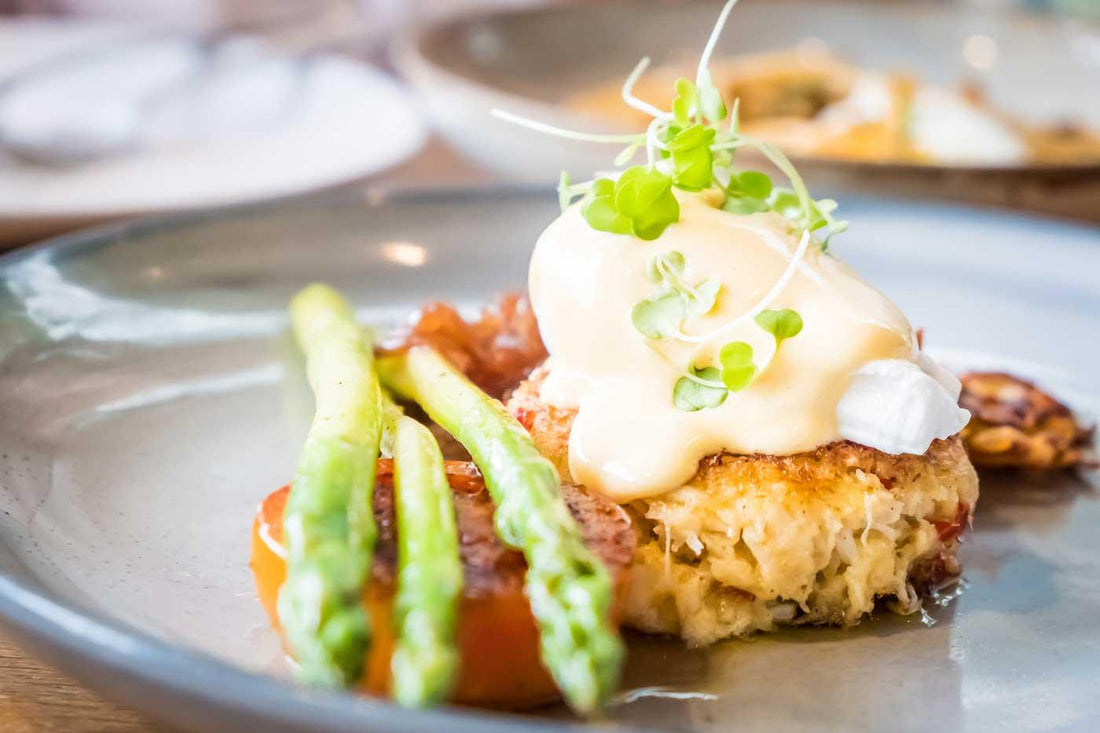 Crab Cakes with Onion Remoulade