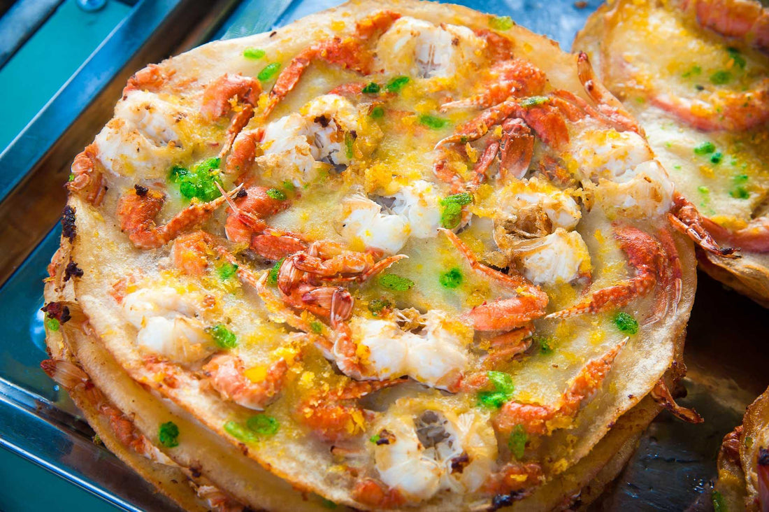 Soft Shell Crab Pizza