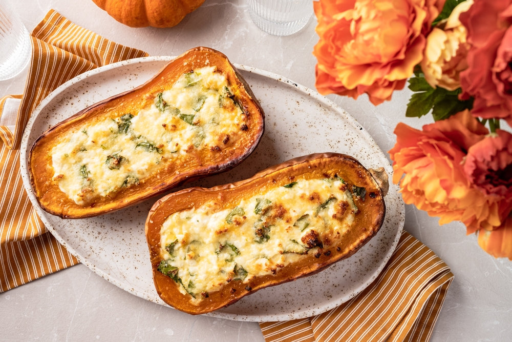Crab Imperial Stuffed Butternut Squash