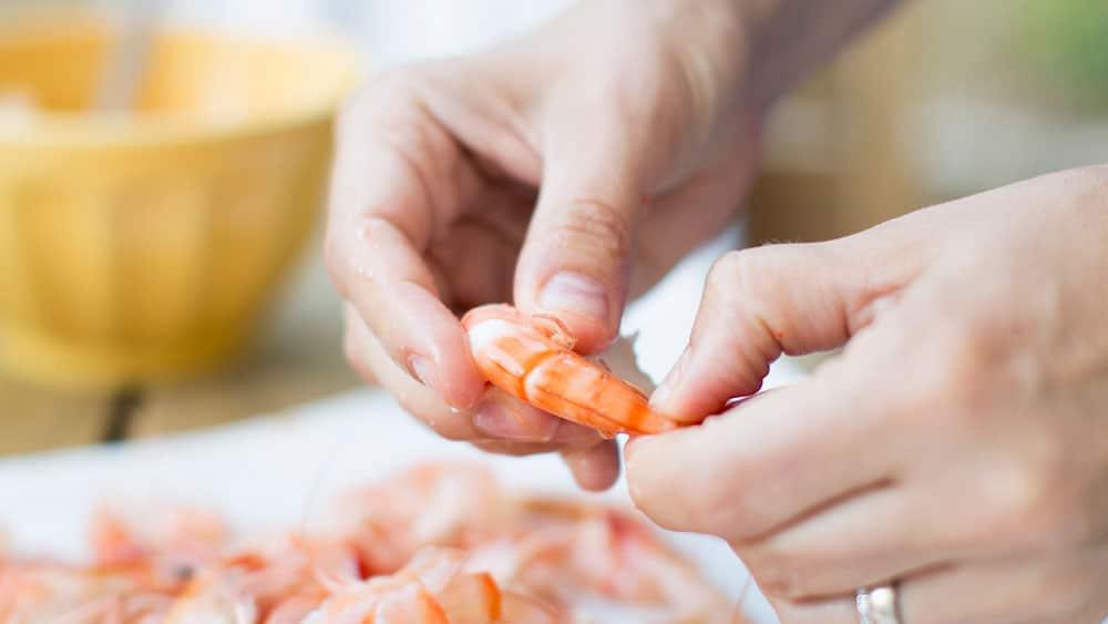Fastest Shrimp Peeler this side of the Mississippi