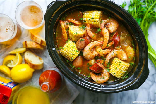How to slow cook seafood