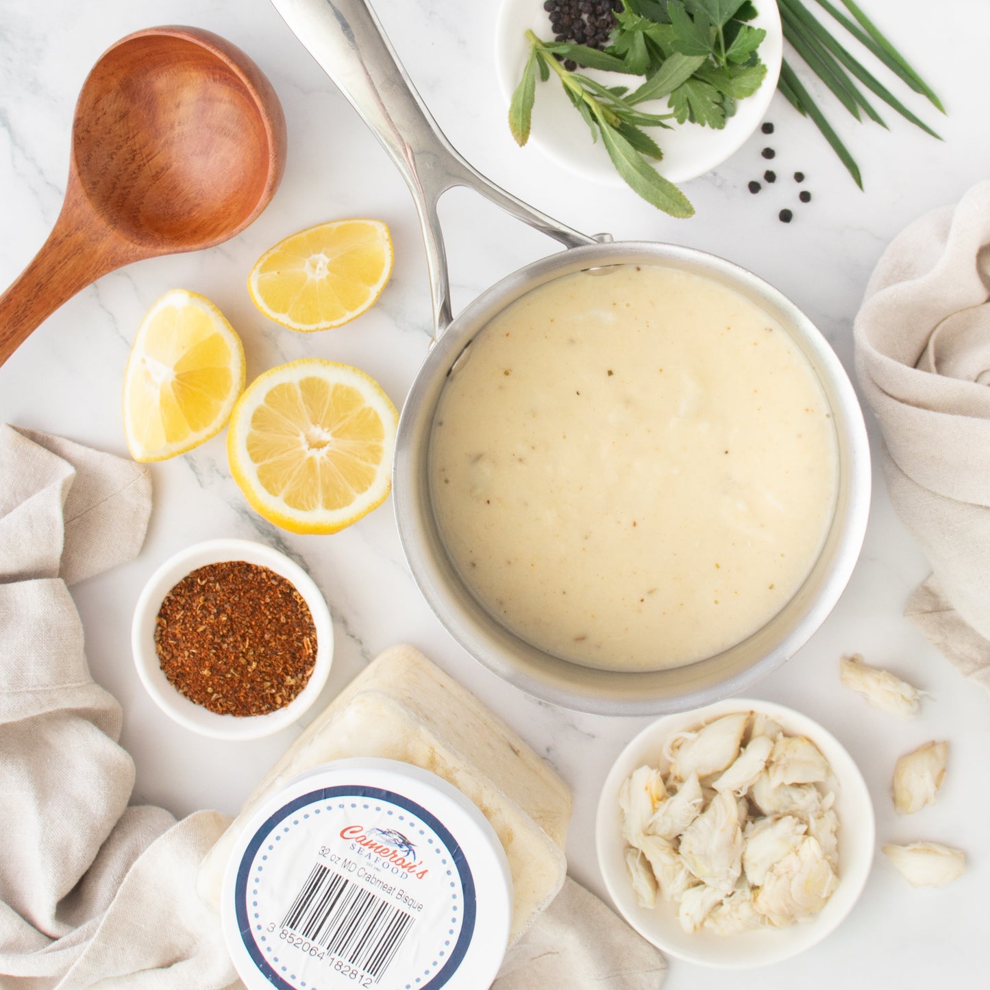 Maryland Crabmeat Bisque