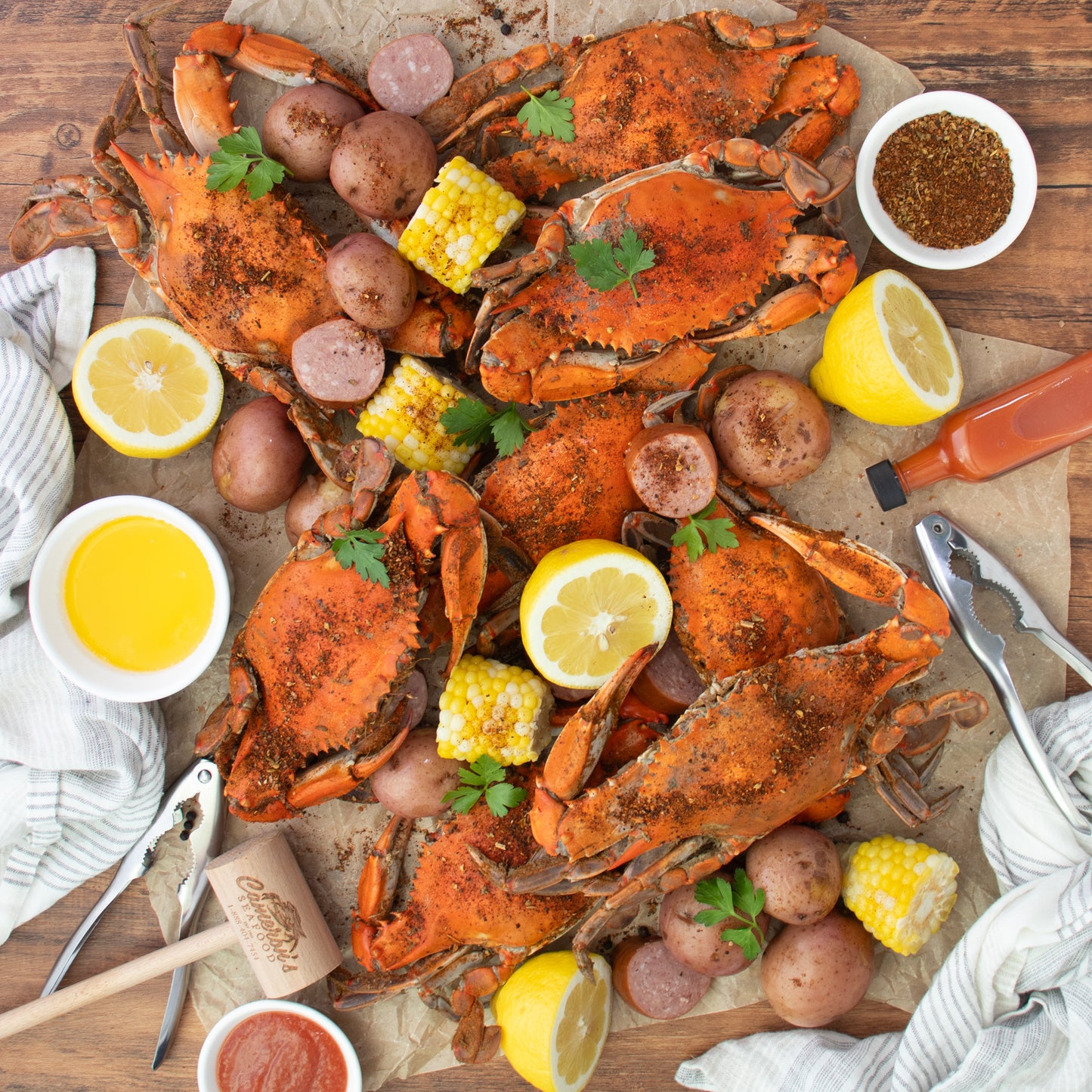 Colossal Jumbo Male Maryland Crabs