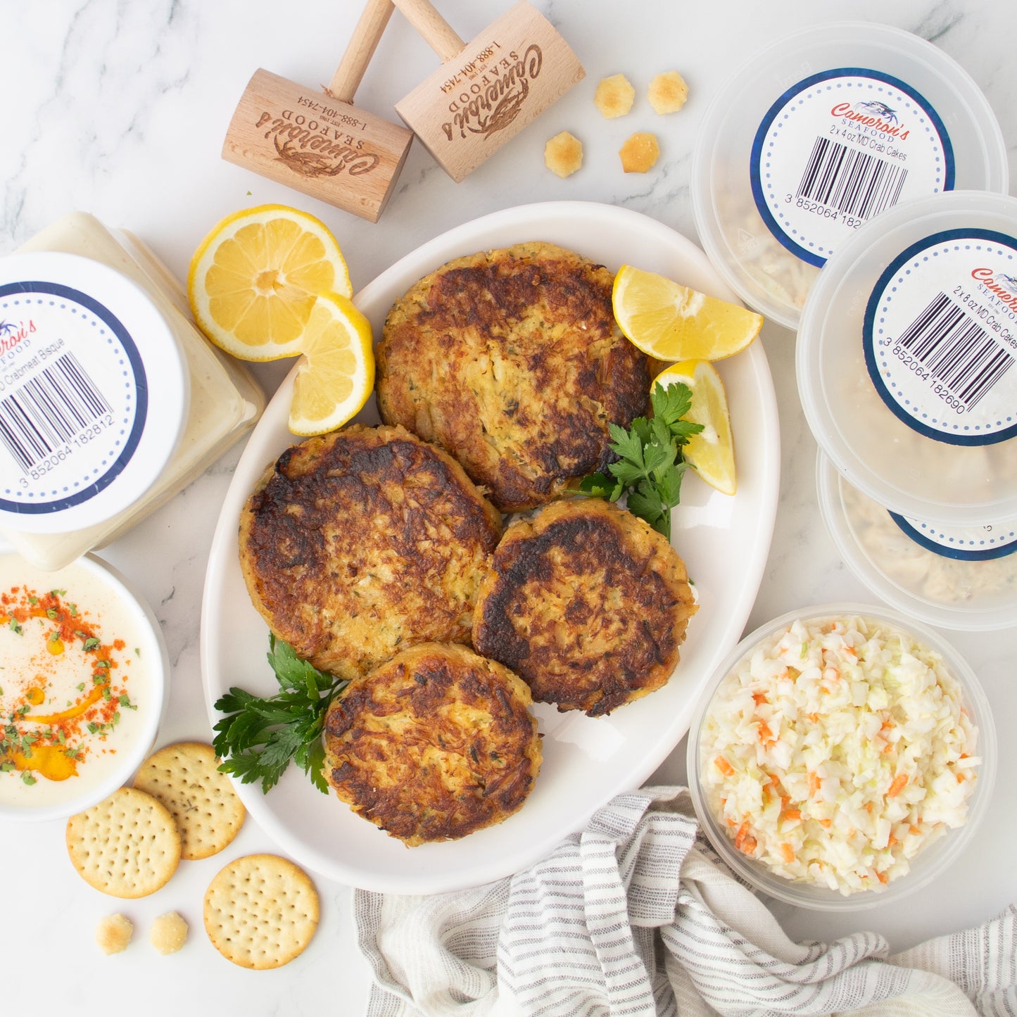 Maryland Crab Cake Sampler