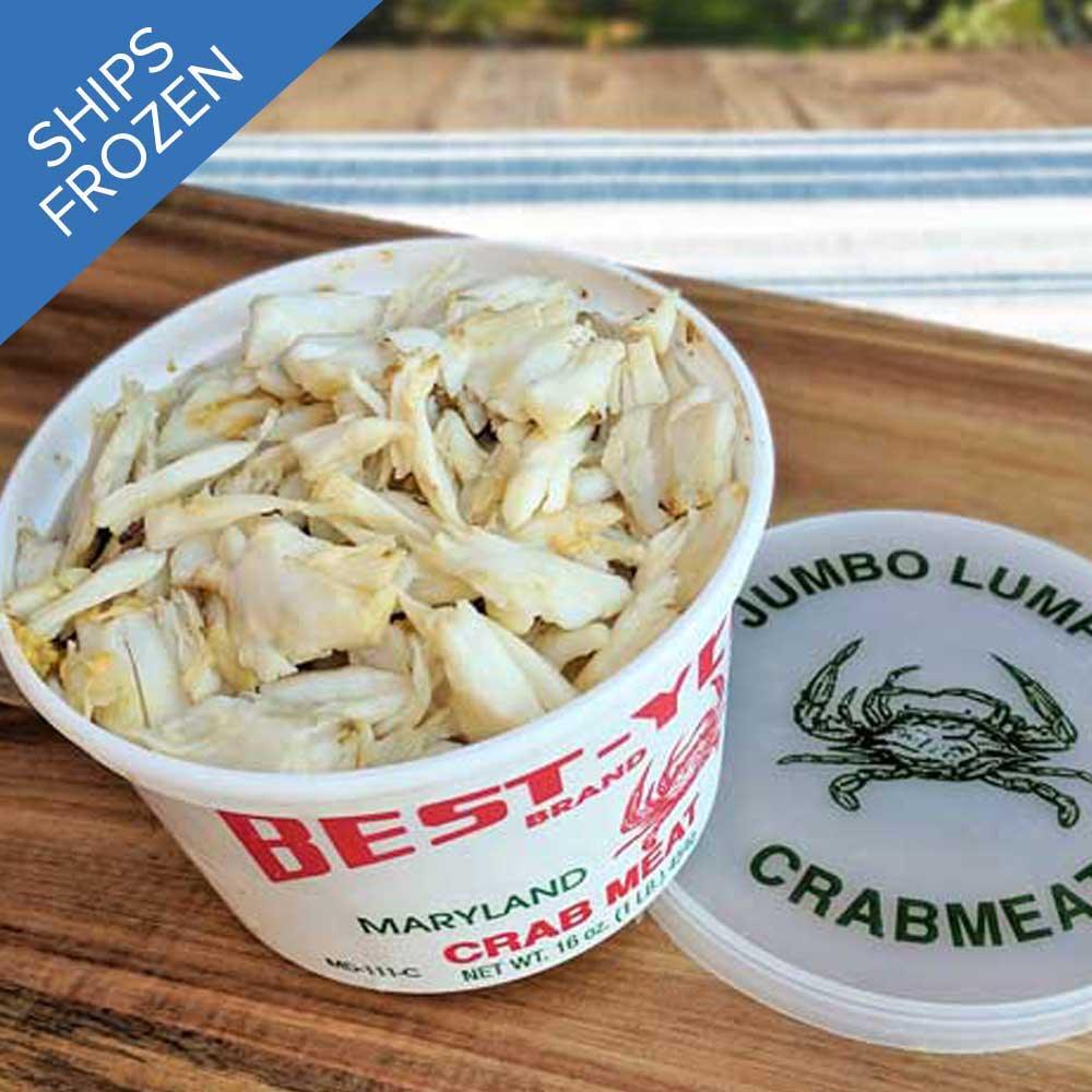 Jumbo Lump Maryland Crab Meat - Cameron's Seafood