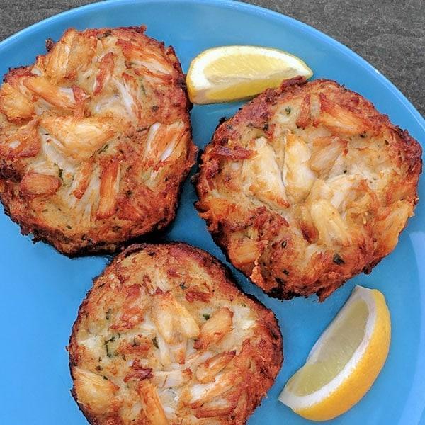 4 oz. Maryland Jumbo Lump Crab Cake - 2 pack - Cameron's Seafood