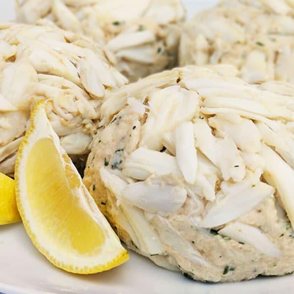 4 oz. Maryland Jumbo Lump Crab Cake - 2 pack - Cameron's Seafood