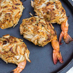 2x Crab Cake Stuffed Shrimp