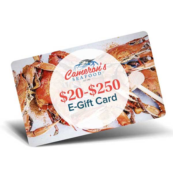 Seafood Gift Card | Lobster, Oyster, Crab & More Delivery Gift Card