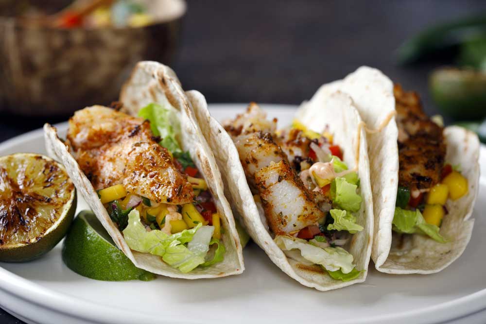 Seafood Tacos on the Grill