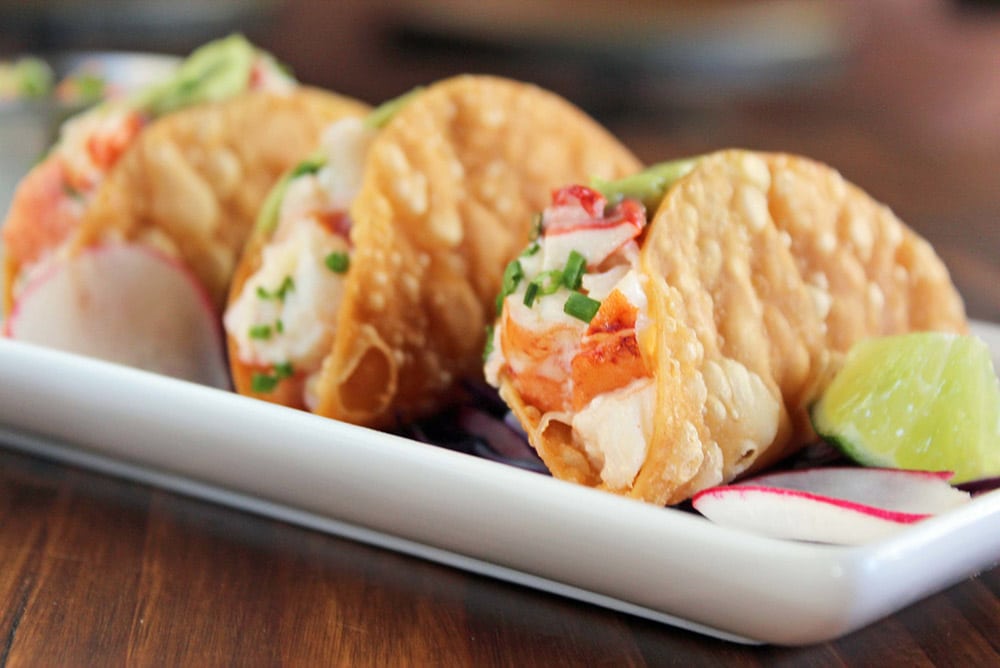 lobster tacos