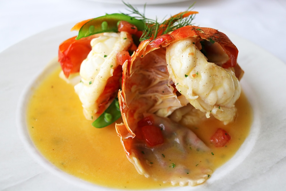 Lobster & Bubbles: Chilled Lobster Tails with Saffron Aioli